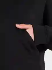 Черный спортивный костюм женский демисезонный на легком флисе