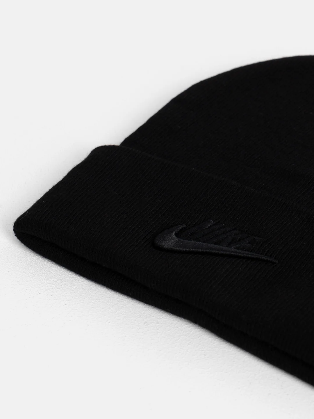 Хром шапка мужская двухслойная трикотажная с нашивкой Найк (Nike)