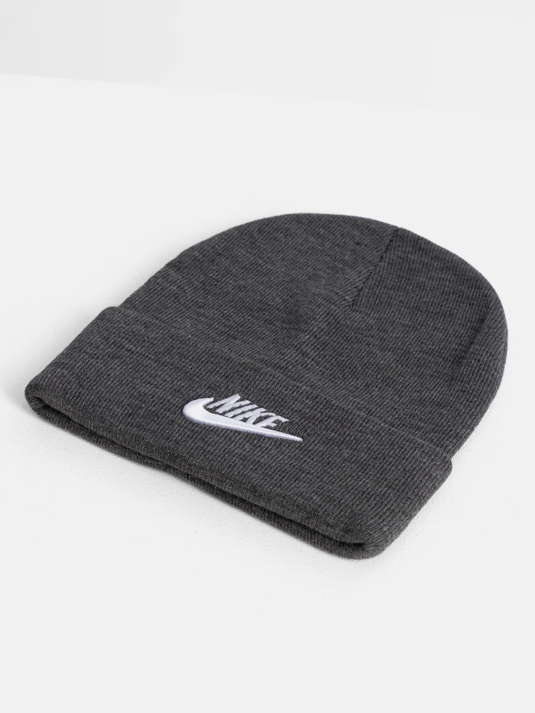Хром шапка мужская двухслойная трикотажная с нашивкой Найк (Nike)