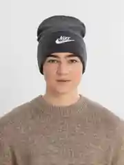 Хром шапка мужская двухслойная трикотажная с нашивкой Найк (Nike)
