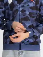 Индиго зипка бейп худи , унисекс