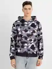 Угольный зипка бейп худи , унисекс