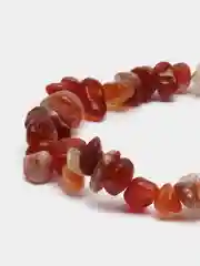 Браслет из камней, Сердолик, 19см