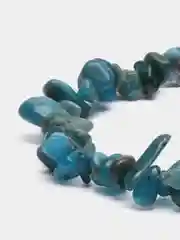 Браслет из камней, Апатит, 19 см