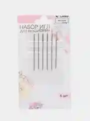 Алый набор швейных игл