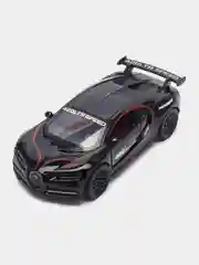 Черный металлическая коллекционная машинка Bugatti Chiron