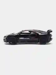 Черный металлическая коллекционная машинка Bugatti Chiron