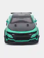 Зеленый металлическая коллекционная машинка Chevrolet Camaro