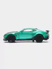 Зеленый металлическая коллекционная машинка Chevrolet Camaro