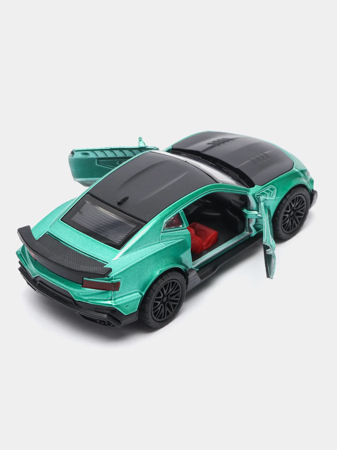 Зеленый металлическая коллекционная машинка Chevrolet Camaro