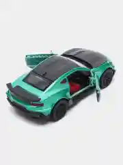 Зеленый металлическая коллекционная машинка Chevrolet Camaro
