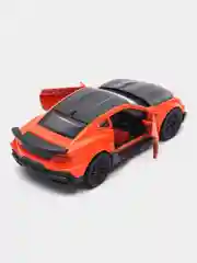 Зеленый металлическая коллекционная машинка Chevrolet Camaro