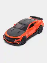 Красный металлическая коллекционная машинка Chevrolet Camaro