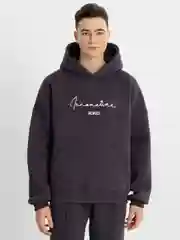 Зеленый спортивный костюм, теплый, с начесом, мужской