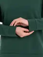 Бежевый костюм женский теплый спортивный: худи и брюки