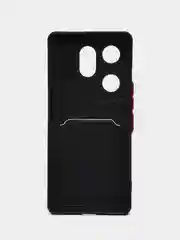 Черный чехол Tecno Camon 20 Premier 5G (Техно Камон 20 Премьер), с карманом для карт