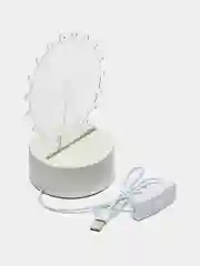Горчичный 3d Светильник, ночник, LED, USB, подарок на 8 марта