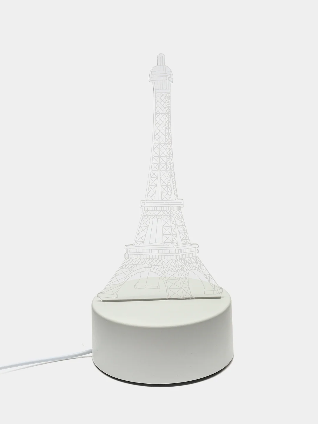 Золотой 3d Светильник, ночник, LED, USB, подарок на 8 марта