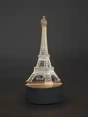 Золотой 3d Светильник, ночник, LED, USB, подарок на 8 марта
