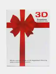 Кремовый 3d Светильник, ночник, LED, USB, подарок на 8 марта