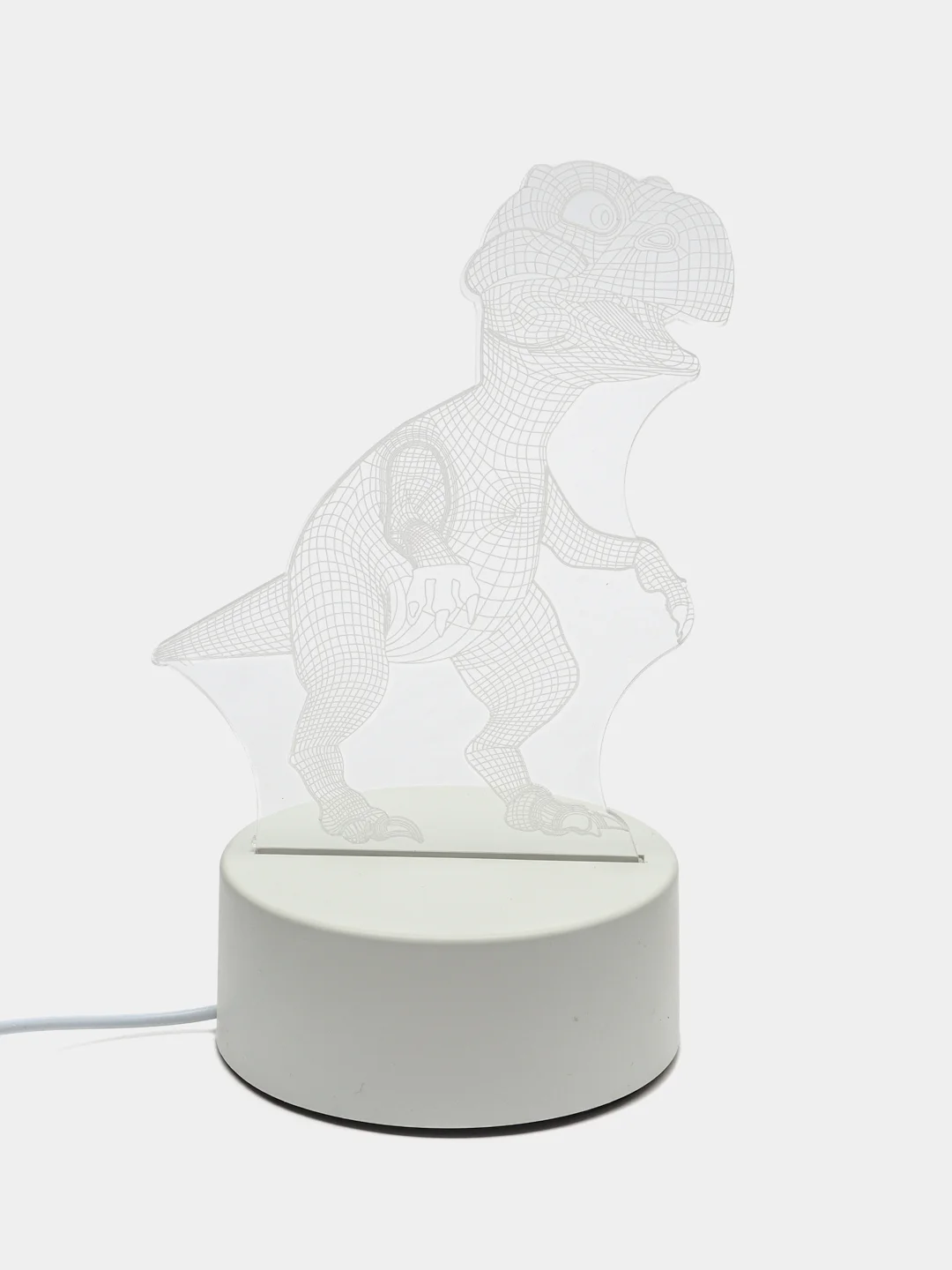 Кремовый 3d Светильник, ночник, LED, USB, подарок на 8 марта
