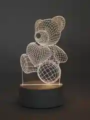 Терракотовый 3d Светильник, ночник, LED, USB, подарок на 8 марта