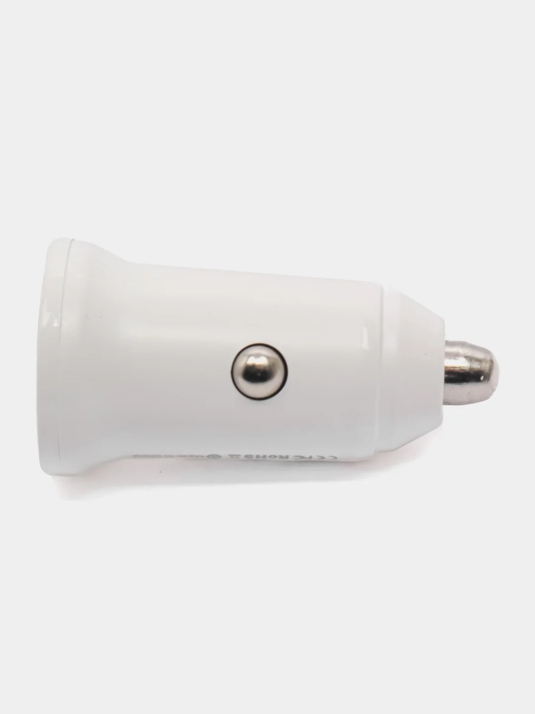 Белый автомобильное зарядное устройство в прикуриватель, Type-c, USB 3А 30W, / зарядник телефона