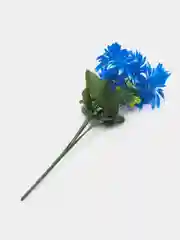 Синий хризантемы искусственные, пластиковые