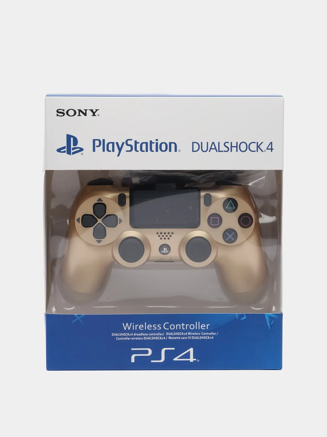Золотой джойстик, беспроводной геймпад для PS4, геймпад для ПК, PlayStation