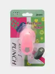 Розовый дырокол фигурный