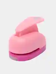 Розовый дырокол фигурный