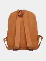 Рыжий вельветовый рюкзак