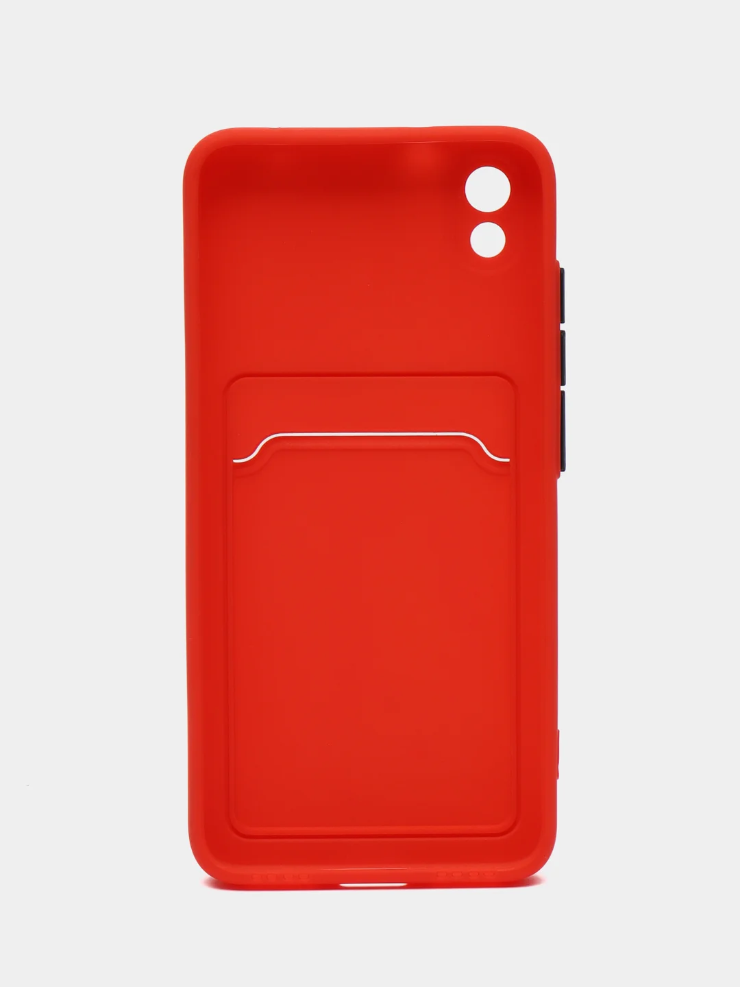 Красный чехол для Xiaomi Redmi 7A Сяоми Редми 7А с карманом для карт