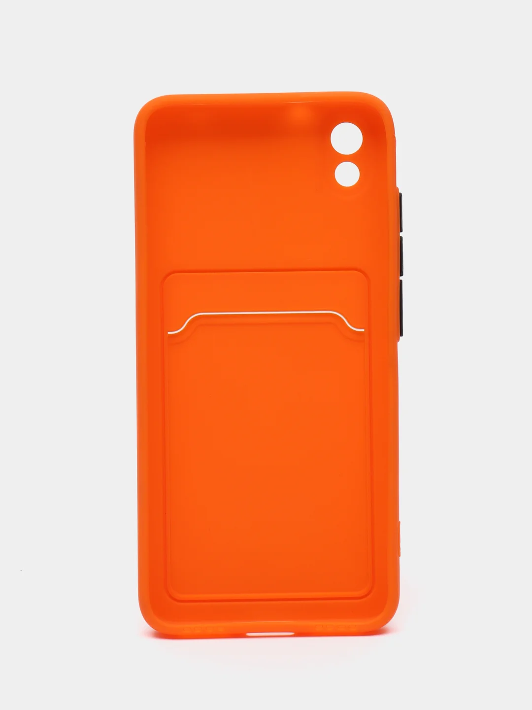 Оранжевый чехол для Xiaomi Redmi 7A Сяоми Редми 7А с карманом для карт