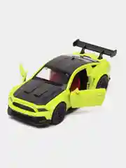 Желтый металлическая коллекционная машинка Ford Mustang