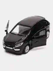 Черный металлическая коллекционная машинка LADA XRAY
