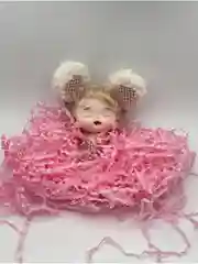 Белый маленькая куколка с аксессуаром "Эмоции" 10 см / Кукла Аниме / Кукла шар / Эльза /