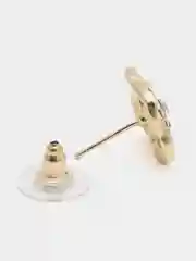 Серьги золотые со стразами, серьги, женские серьги