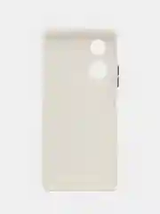 Белый чехол для Oppo A58 4G (Оппо А58) с карманом для карт