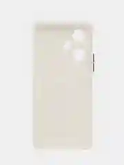 Белый силиконовый чехол для Vivo Y27 / Виво у27 с карманом для карт, прозрачный
