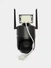 Серый камера видеонаблюдения, уличная, 4 МП, 4G, беспроводная, симкарта