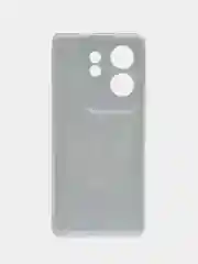 Красный силиконовый чехол на Infinix Zero (Инфиникс Зеро) 30 4G, с рисунком и защитой камеры