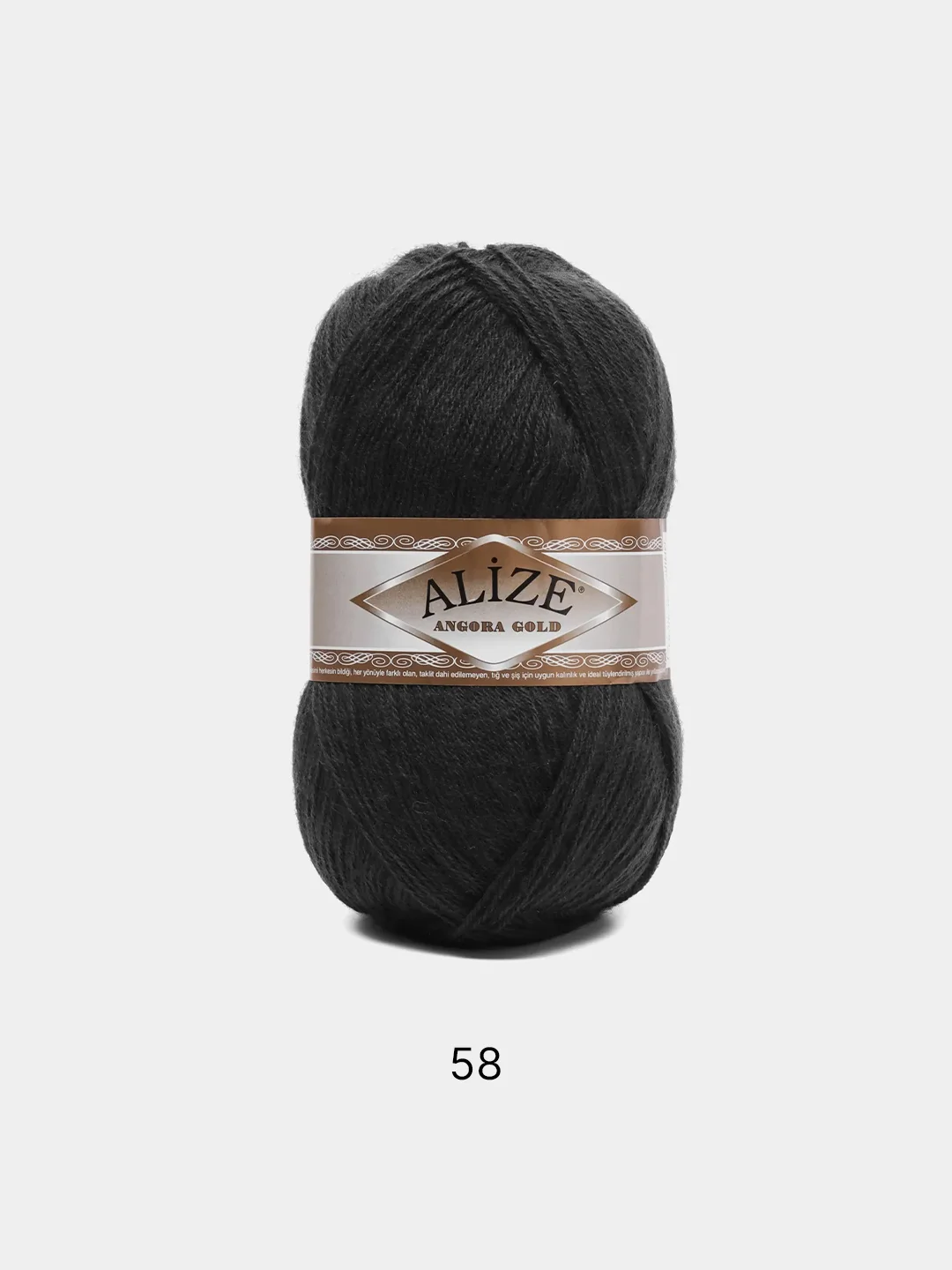 Темно-синий пряжа Alize Angora Gold, 20% Шерсть 80% Акрил, 100 г, 550 м (часть 1)