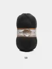 Темно-синий пряжа Alize Angora Gold, 20% Шерсть 80% Акрил, 100 г, 550 м (часть 1)