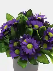 Фиолетовый искусственные цветы "Ромашки"
