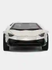 Белый металлическая коллекционная машинка Lamborghini Aventador