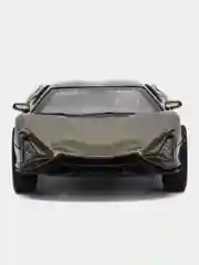 Зелёный хаки металлическая коллекционная машинка Lamborghini Aventador