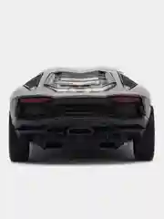 Серый металлическая коллекционная машинка Lamborghini Aventador