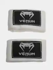 Белый бинты для бокса VENUM Kontact, боксерский бинт, бинт спортивный, фиксатор запястья