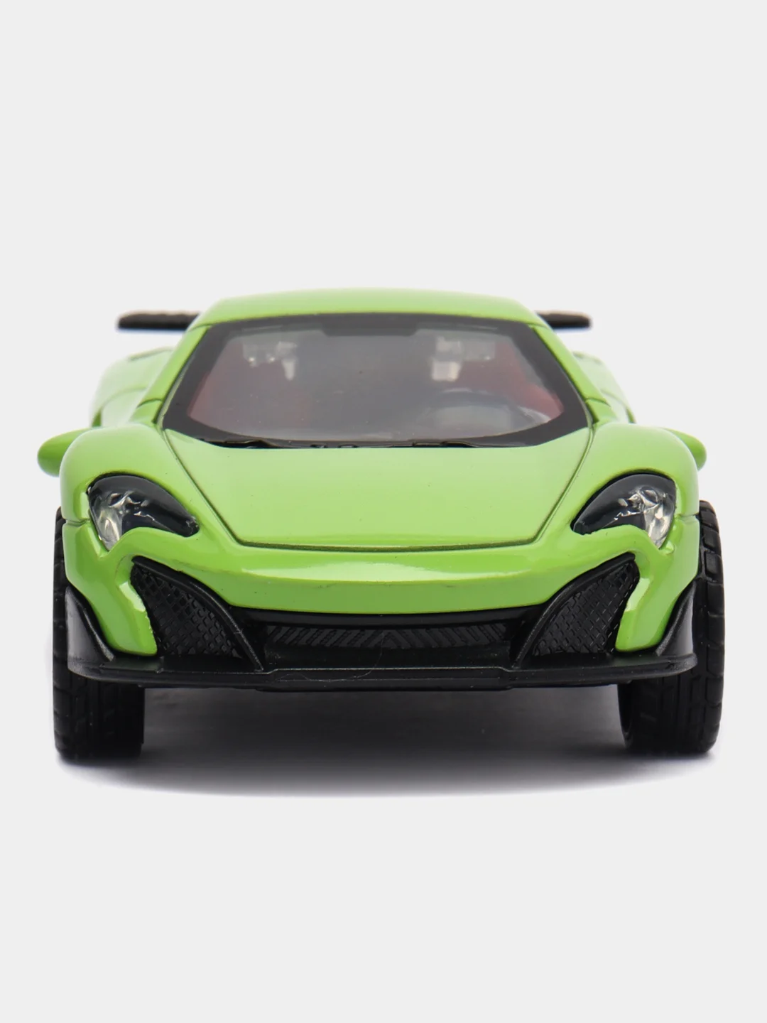 Лайм металлическая коллекционная машинка McLaren p1